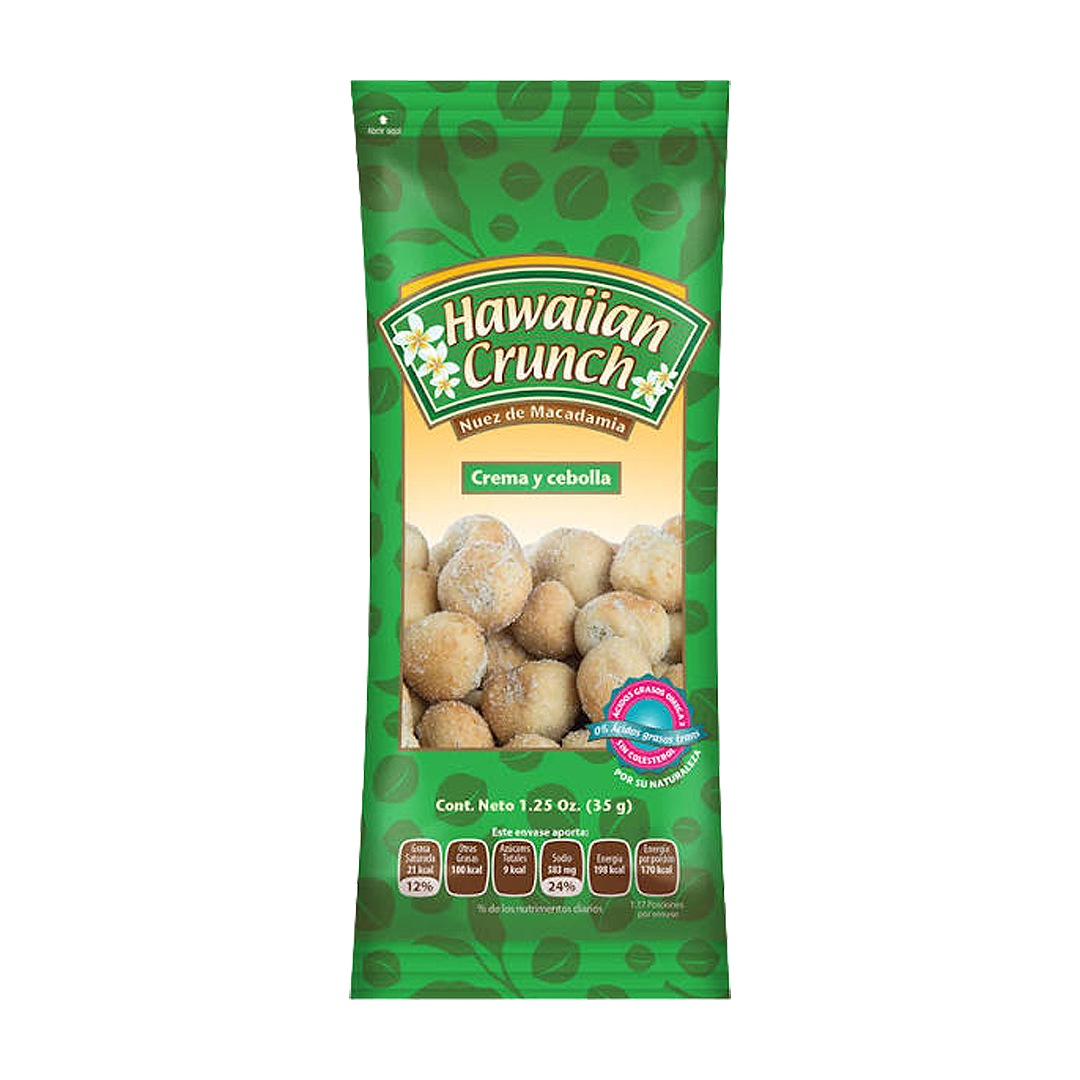 Hawaiian Macadamia Crema Cebolla
